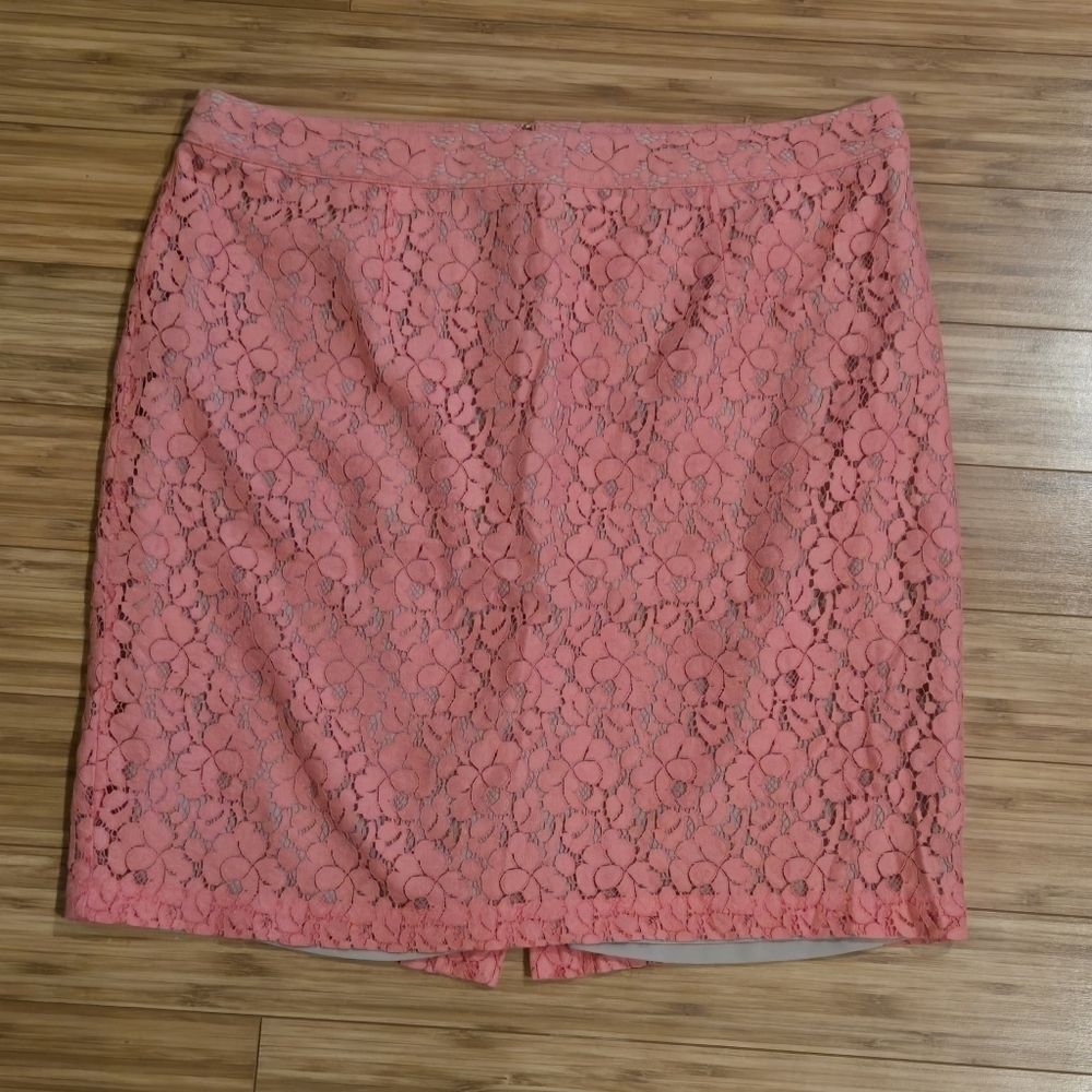 ❤️ Apt 9 Pink Lace Skirt